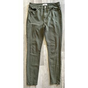 Guess‎ 1981 Skinny Jeans Mid Rise Medium Wash Denim Women's Size 29 Green